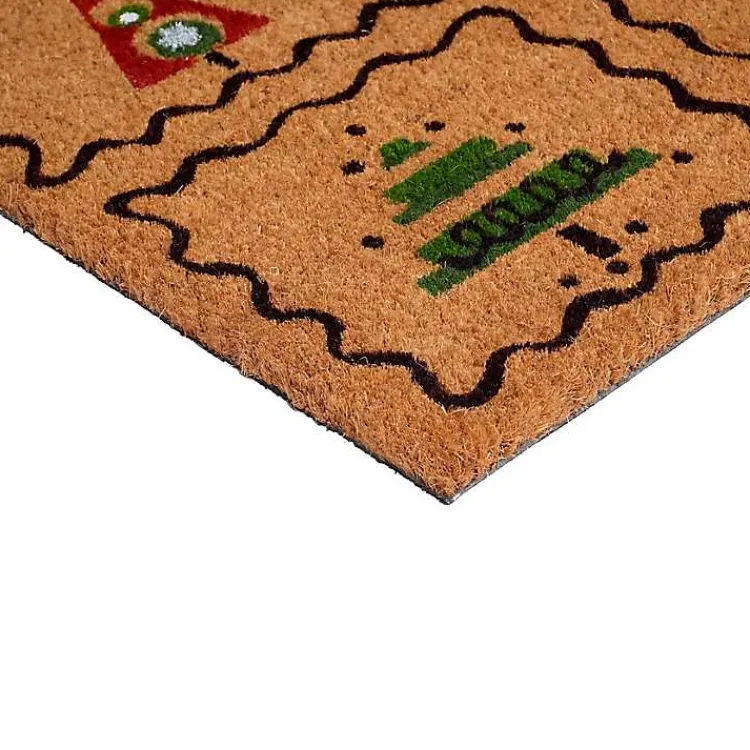 Hot Christmas Tree Whimsy Doormat Outdoor Christmas Decorations