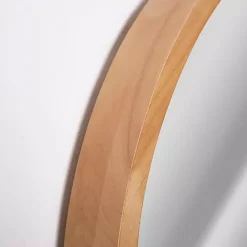 Kirklands Home Decorative Mirrors|Ciarra Natural Wood Arch Wall Mirror