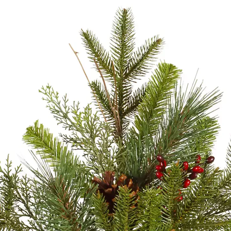 Online Cibola Mixed Berry Teardrop Swag Christmas Wreaths