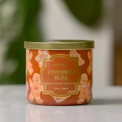 Cinnamon Buns Triple Wick Jar Candle Candles