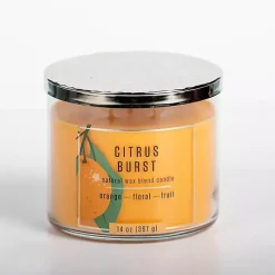 Online Citrus Burst 14 oz. Triple Wick Jar Candle Candles