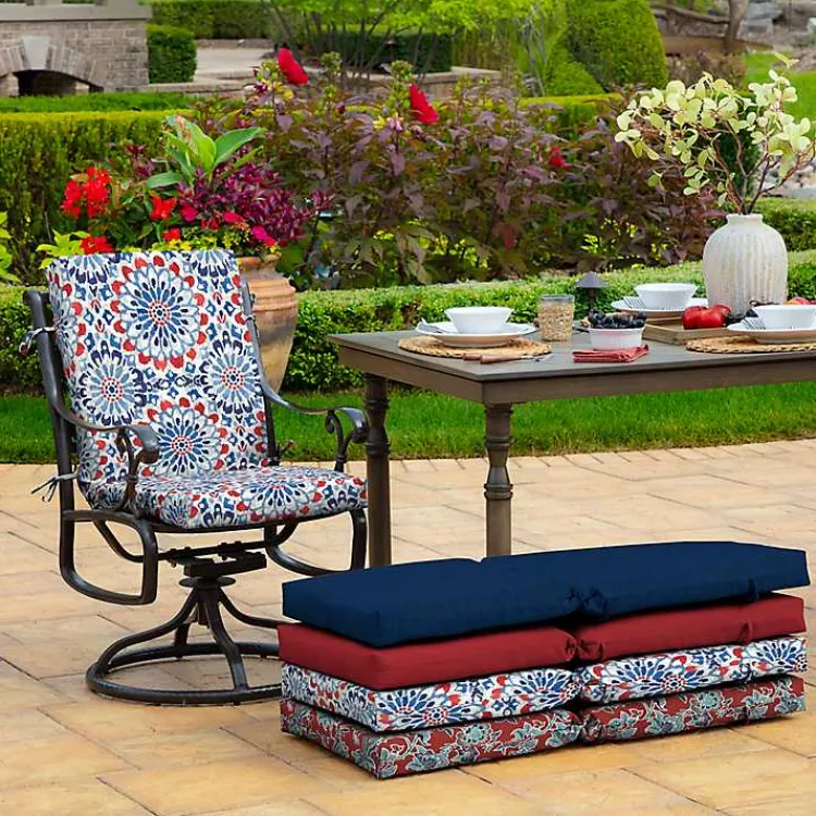 Kirklands Home Outdoor Cushions & Pillows|Clark Luxe Outdoor Dining Chair Cushion