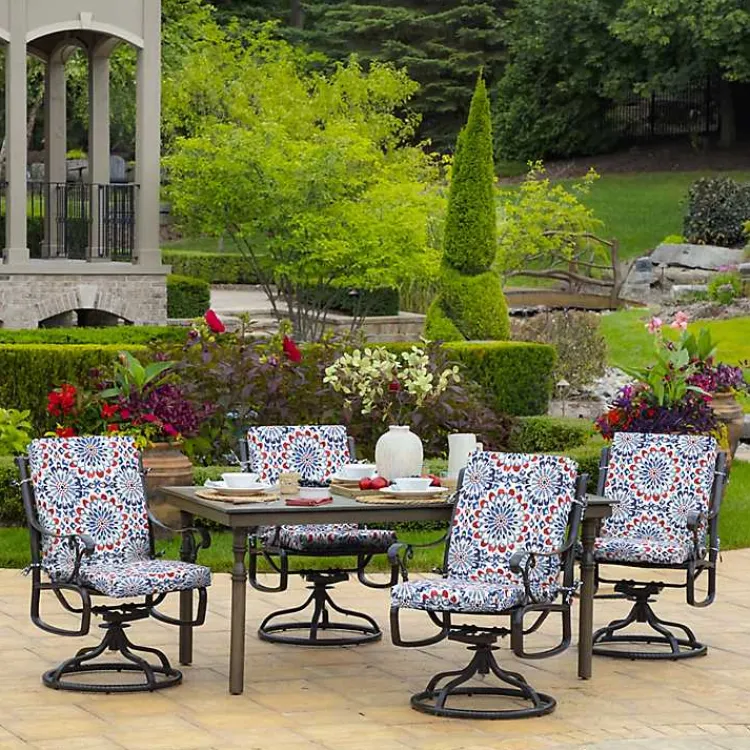 Kirklands Home Outdoor Cushions & Pillows|Clark Luxe Outdoor Dining Chair Cushion