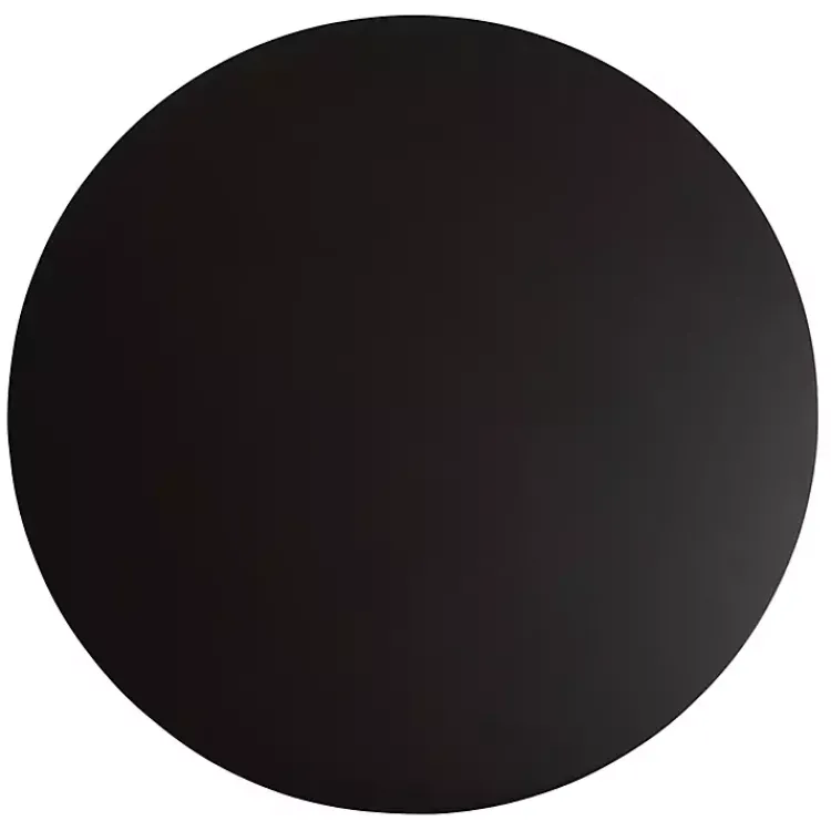 Kirklands Home Dining Sets|Classic Black Round Wood 5-pc. Dining Set Gray