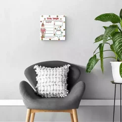 Sale Classic Candyland Dear Santa Dry Erase Board Christmas Art & Wall Decor