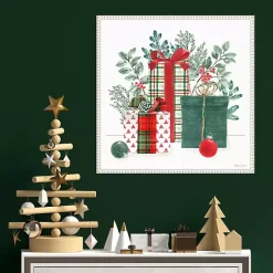 Sale Classic Christmas Gifts Framed Canvas Art Print Christmas Art & Wall Decor