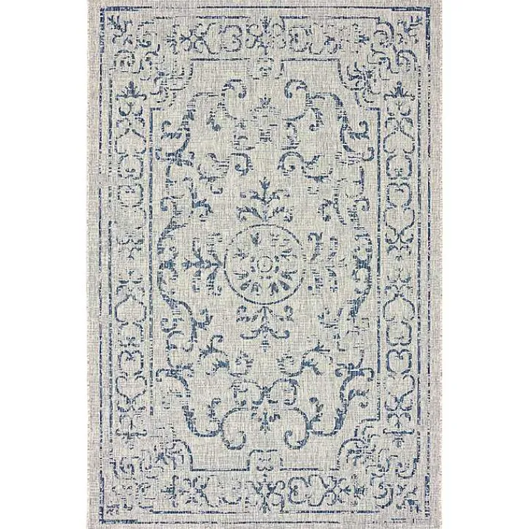 Kirklands Home Outdoor Rugs|Classicism Sun Shower Outdoor Area Rug, 7x9