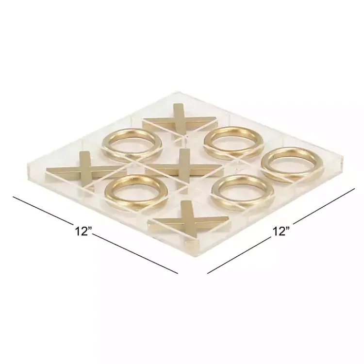 Best Clear and Tic Tac Toe Board Decorative Accents