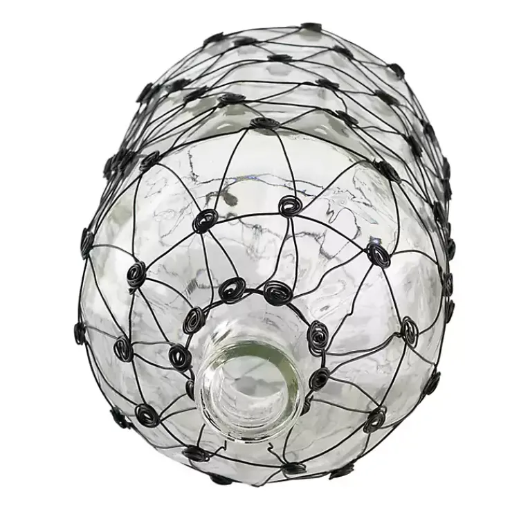 Discount Fishnet Wire Wrapped Vase Vases