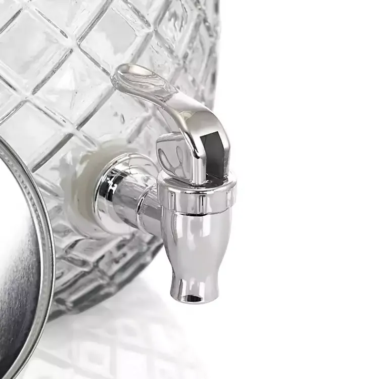 Kirklands Home Serving & Entertaining|Glass Pineapple Beverage Dispenser Clear