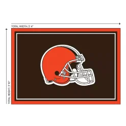 Kirklands Home Area Rugs|Cleveland Browns Area Rug, 4x6