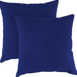 Kirklands Home Outdoor Cushions & Pillows|Cobalt Verdana 2-pc. Outdoor Pillow Set Blue