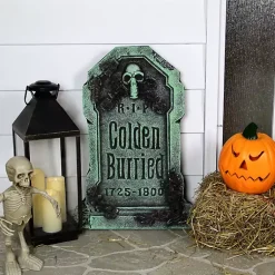 Hot Colden Burried Tombstone Outdoor Halloween Décor Halloween