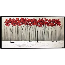 Kirklands Home Framed Art|Collision of Seasons Framed Canvas Art Print