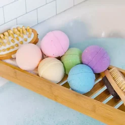 Kirklands Home Bathroom Accessories|Colorful Assorted Bath Bombs, Set of 6 Multi