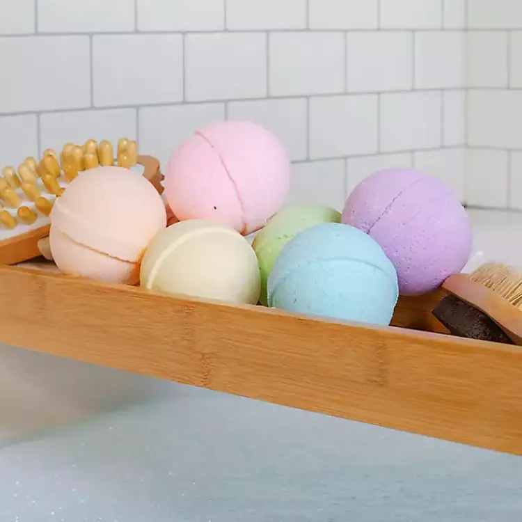 Kirklands Home Bathroom Accessories|Colorful Assorted Bath Bombs, Set of 6 Multi