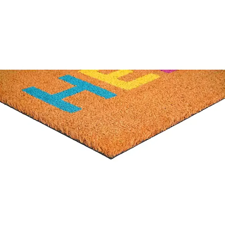Kirklands Home Doormats|Colorful Hello Doormat
