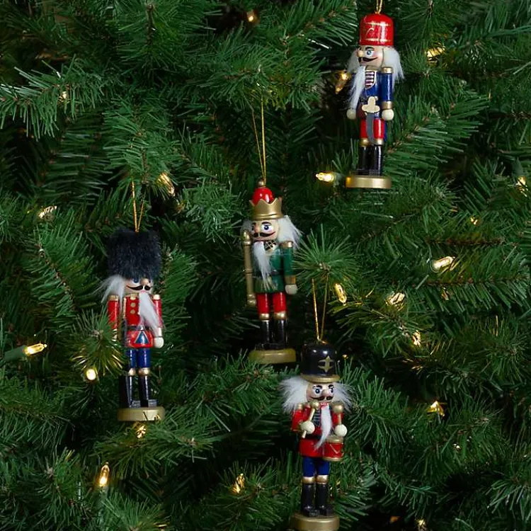 Discount Colorful Nutcracker Ornaments, Set of 4 Christmas Ornaments