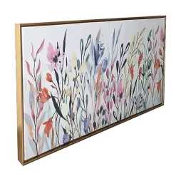 Kirklands Home Framed Art|Colorful Wildflowers Framed Art Print Multi
