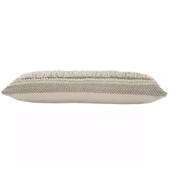 Best Comfort Beige Knots & Fringe Lumbar Pillow Pillows
