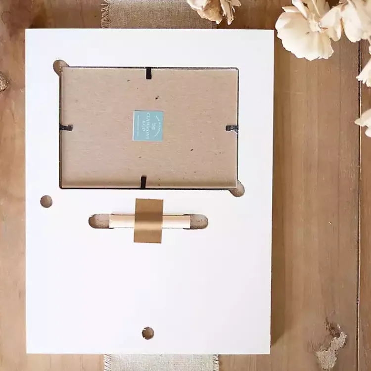 Clearance Confetti Nutcracker Trio Wreath Picture Frame, 4x6 Christmas Decorations