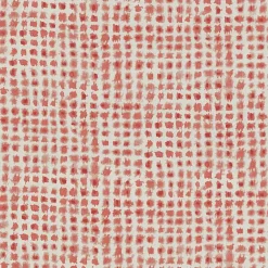 Kirklands Home Outdoor Cushions & Pillows|Coral Checkered Outdoor Settee Cushion