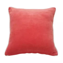 Online Coral Velvet Flamingo Pillow Pillows