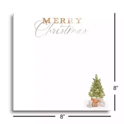 Best Cottage Tree Merry Christmas Dry Erase Board Christmas Art & Wall Decor