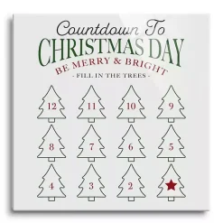 Sale Countdown to Christmas Dry Erase Board, 8x8 in. Christmas Art & Wall Decor