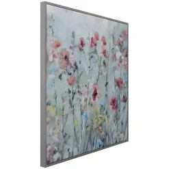 Kirklands Home Framed Art|Country Spring Floral Framed Art Print Multi