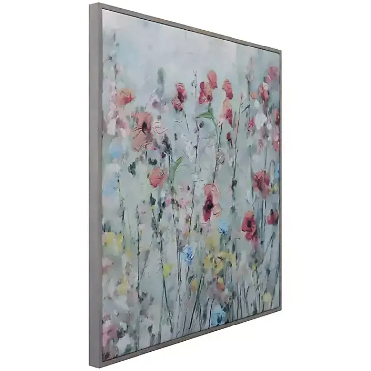 Kirklands Home Framed Art|Country Spring Floral Framed Art Print Multi
