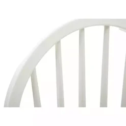 Kirklands Home Dining Chairs|Cream & Natural Wooden Dining Chairs, Set of 2 White