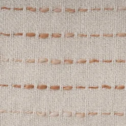 Clearance Cream & Terracotta Ombre Dash Throw Pillow Pillows