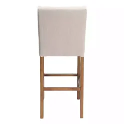 Kirklands Home Bar Stools & Counter Height Stools|Cream Button Tufted Kia Barstool Ivory