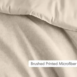 Kirklands Home Comforters|Cream Chambray 3-pc. King Comforter Set Ivory