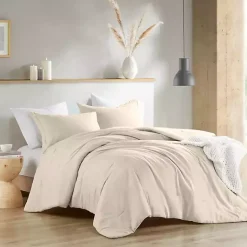 Kirklands Home Comforters|Cream Chambray 2-pc. Twin/Twin XL Comforter Set Ivory