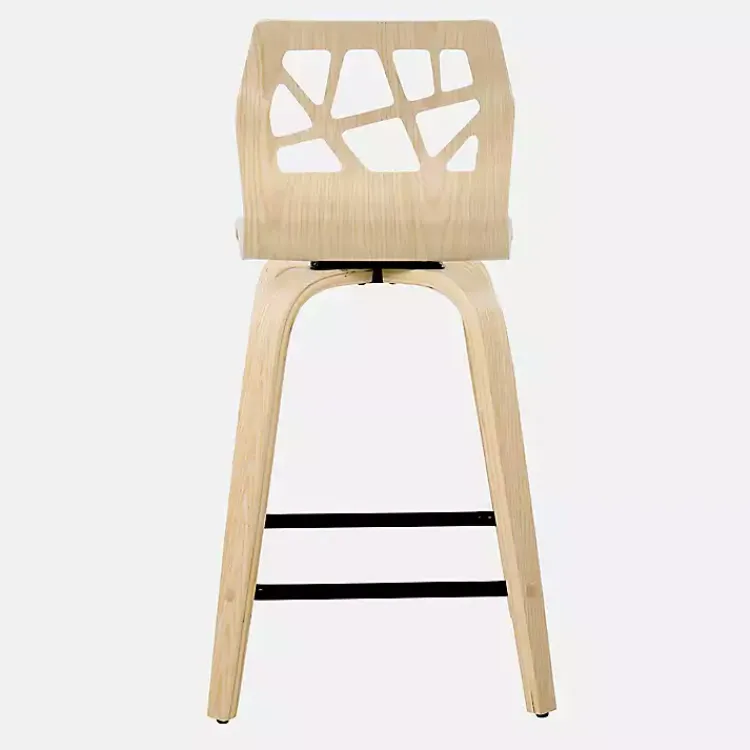 Kirklands Home Bar Stools & Counter Height Stools|Cream Golia Swivel Counter Stools, Set of 2 Ivory