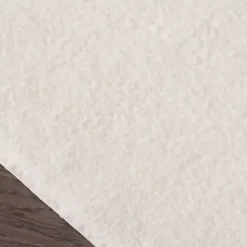 Kirklands Home Bathroom Rugs|Cream Marshmallow Contour Bath Mat, 24 in. Ivory