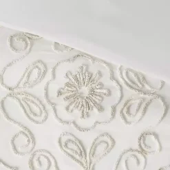 Kirklands Home Comforters|Cream Medallion California King Comforter Set White