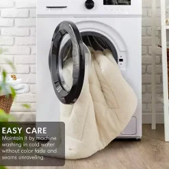 Kirklands Home Comforters|Cream Quilted Teddy 2-pc. Twin Comforter Set Ivory