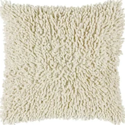 New Cream Shag Pillow Pillows