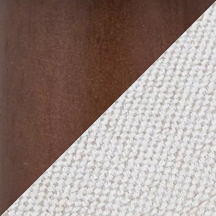 Kirklands Home Accent Chairs|Cream Upholstered Midcentury Modern Accent Chair Ivory