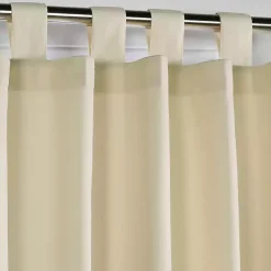 Kirklands Home Curtains & Drapes|Cream Weathermate Blackout Curtain Panel, 63 in. Ivory