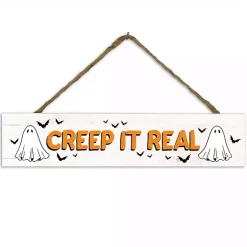 Sale Creep It Real Hanging Wall Plaque Halloween