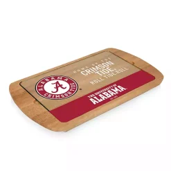 Kirklands Home Serving & Entertaining|Crimson Tide Wood and Glass Serving Board