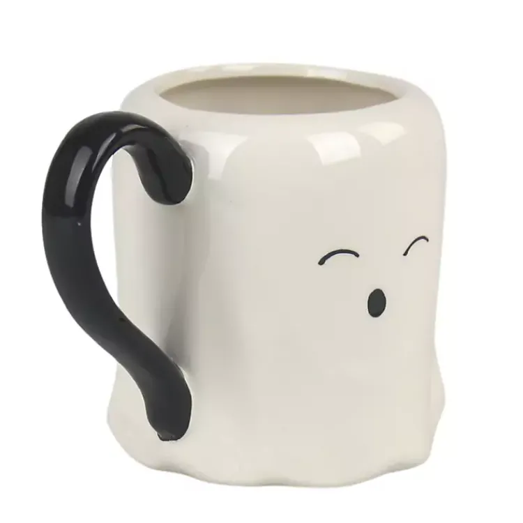 Discount Cute Ghost Mugs, Set of 4 Halloween