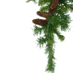 Online Dakota Red Pinecone Teardrop Swag Christmas Wreaths