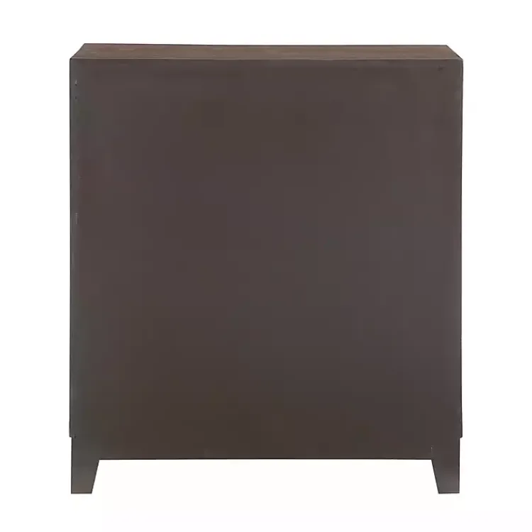 Kirklands Home Cabinets & Sideboards|Dark Chestnut Medallion Carved Cabinet Brown