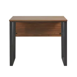 Kirklands Home Office Furniture|Dark Coffee Wood Computer Desk