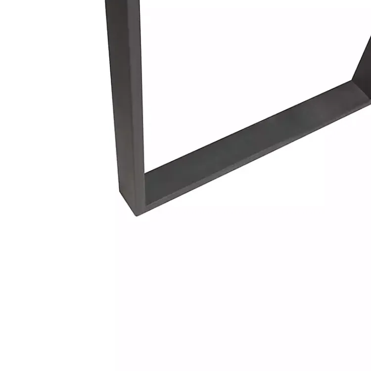 Kirklands Home Office Furniture|Dark Coffee Wood Computer Desk